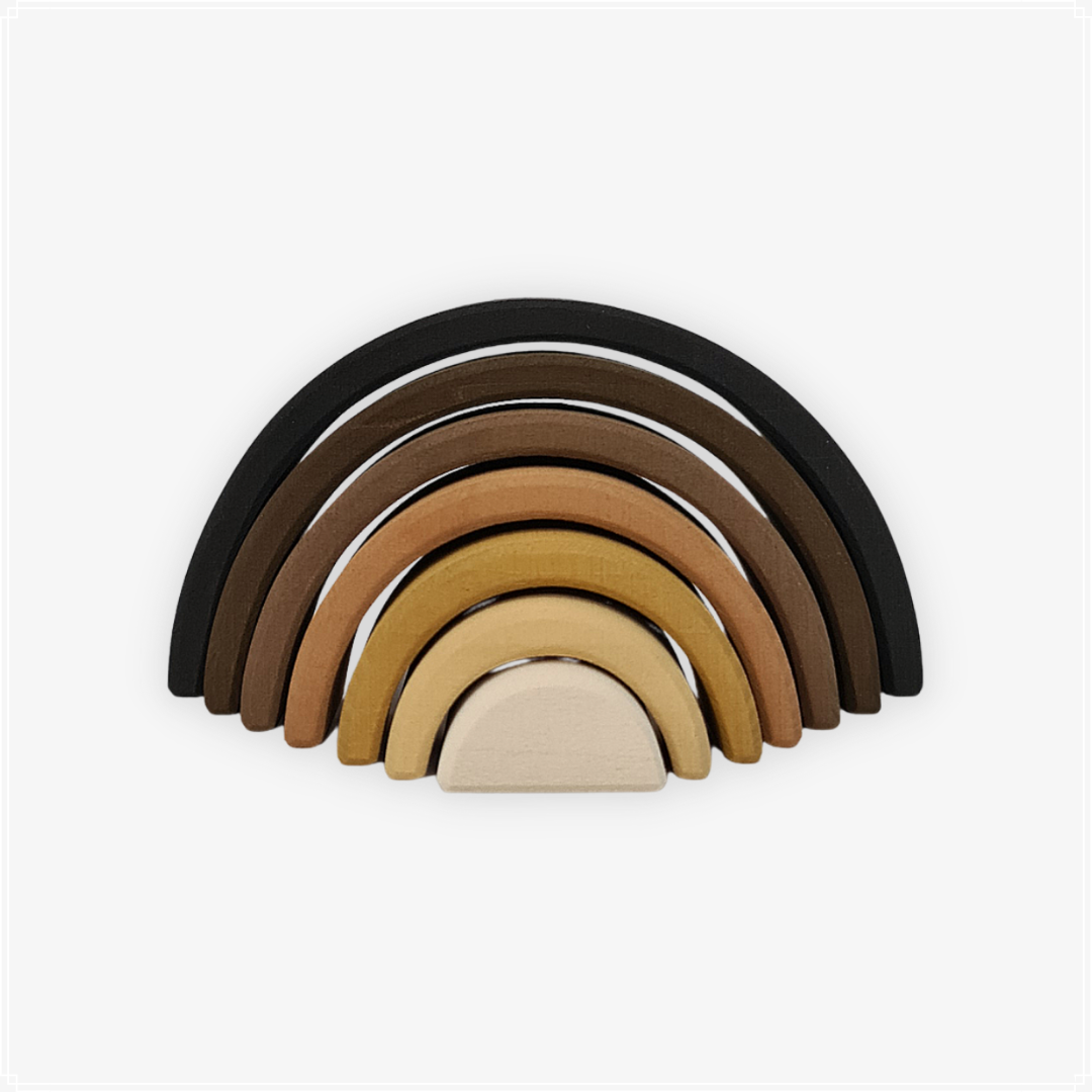 Raduga Grez Rainbow - Skin Tones Black and White