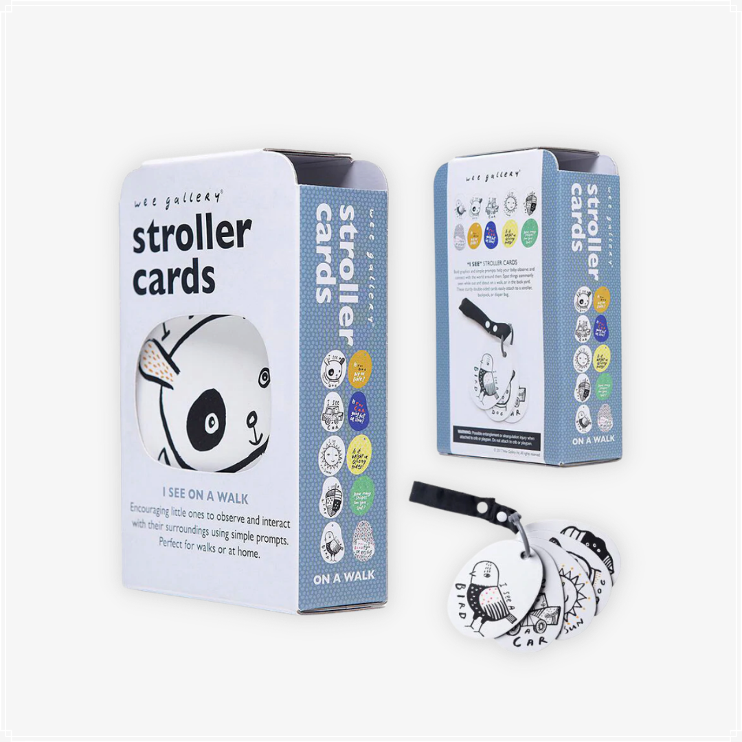 Wee Gallery Stroller Cards - I See on a Walk