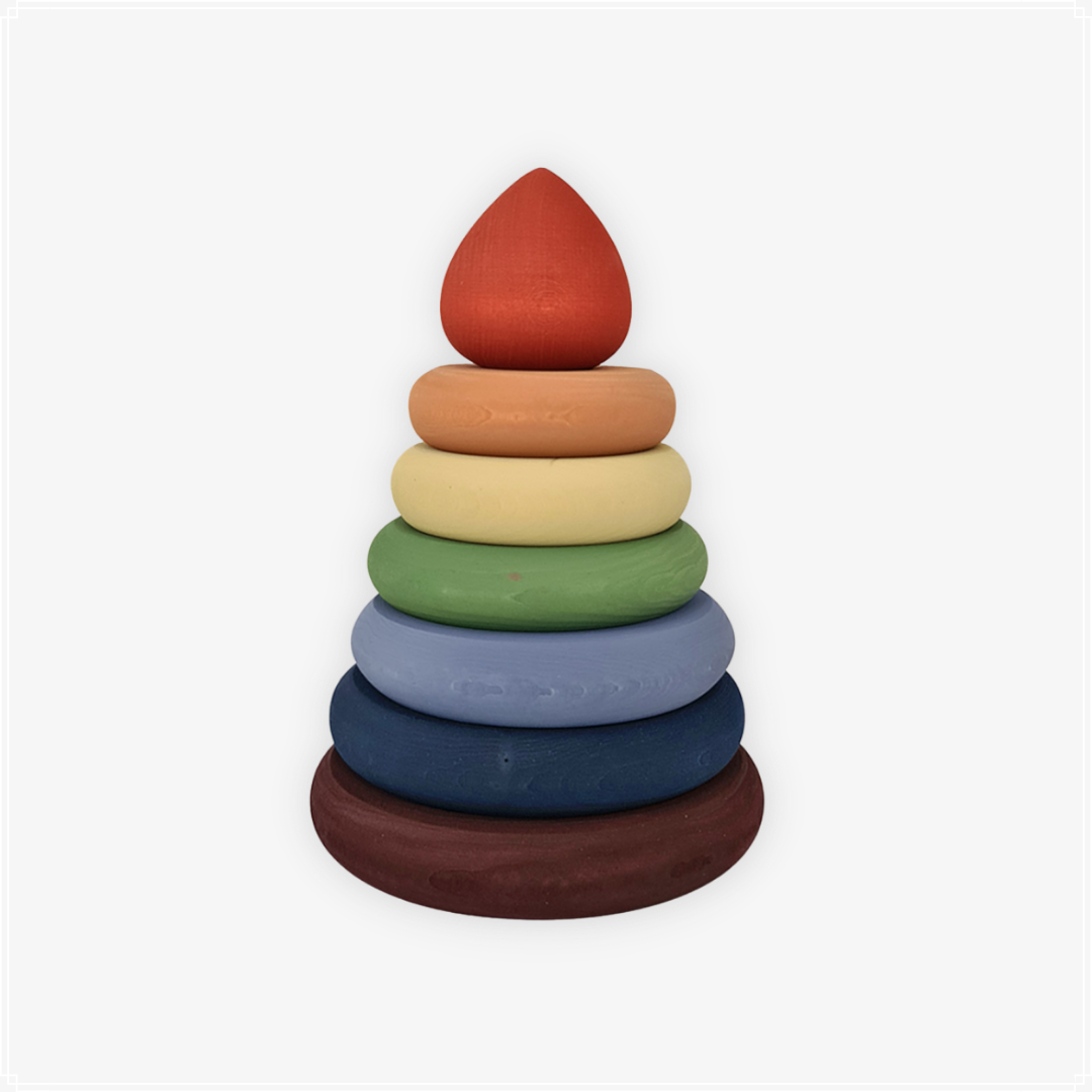 Raduga Grez Stacking Tower - Rainbow