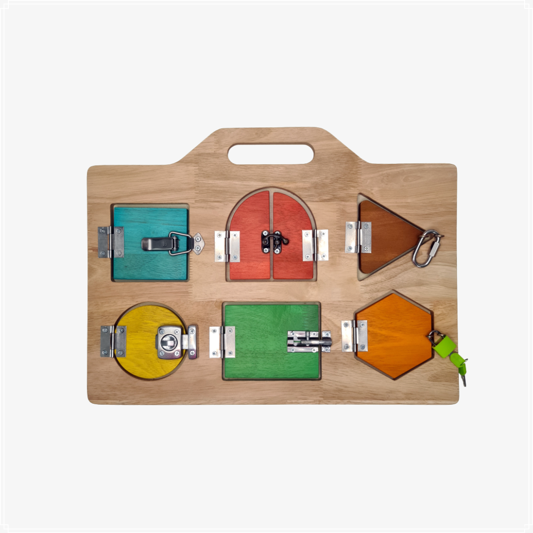 Qtoys Lock Activity Board