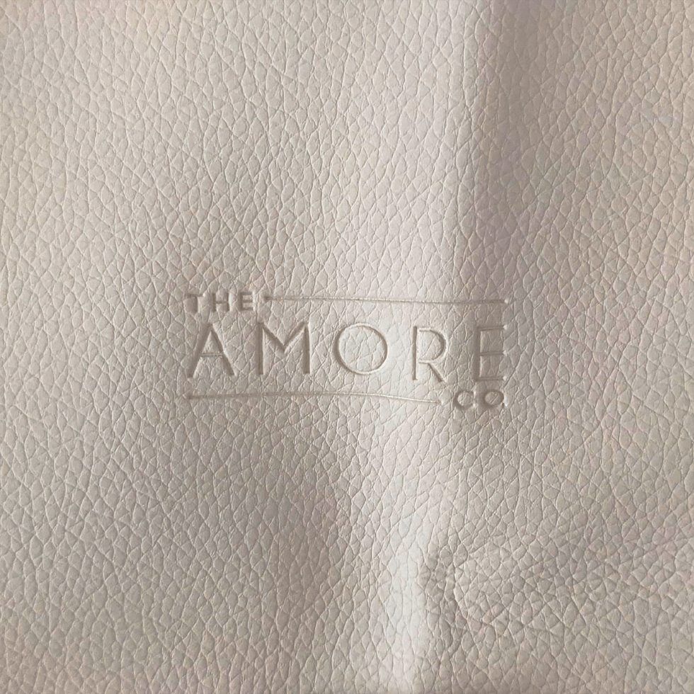 Vegan Leather Mess Mat - Buttermilk