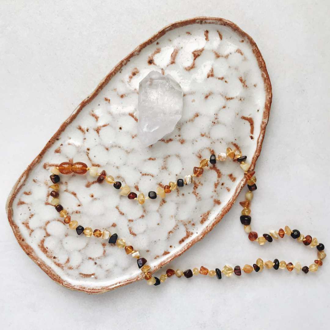 Amber Sol Teething Beads