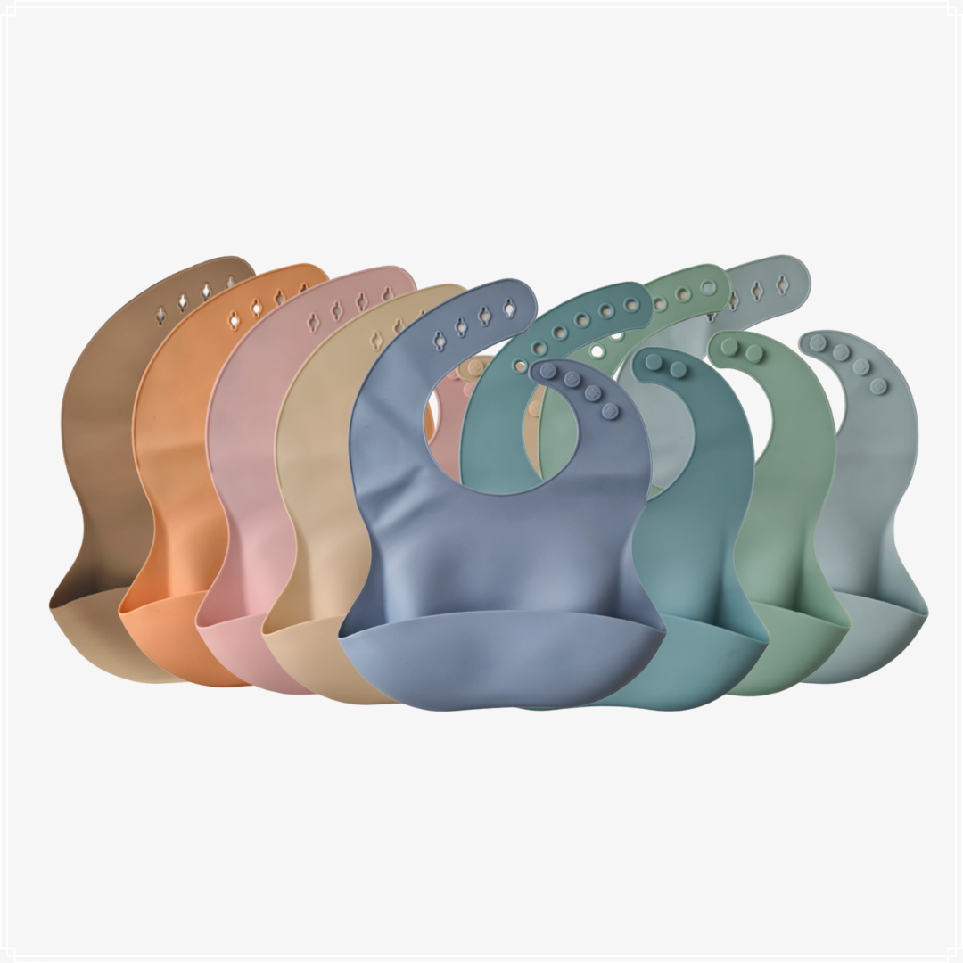 Catchall Feeding Bib - various colours