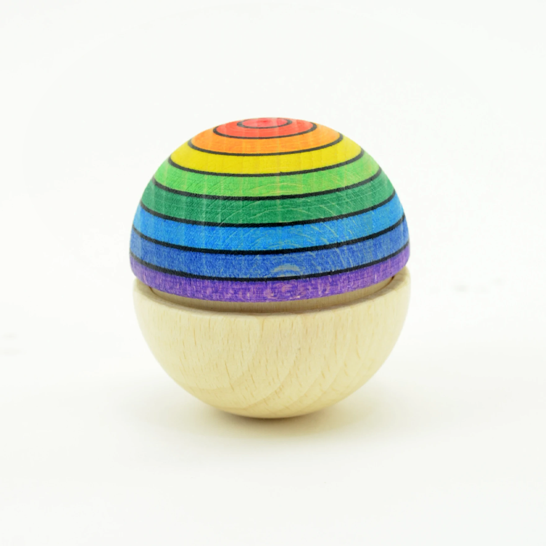 Mader Roly Poly Wiggle Ball Rainbow
