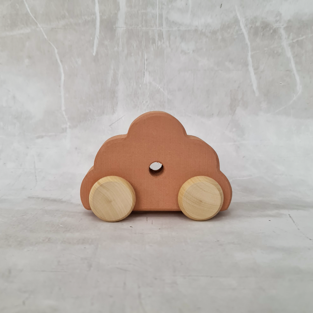 Raduga Grez Wooden Toy Car - Wildflower