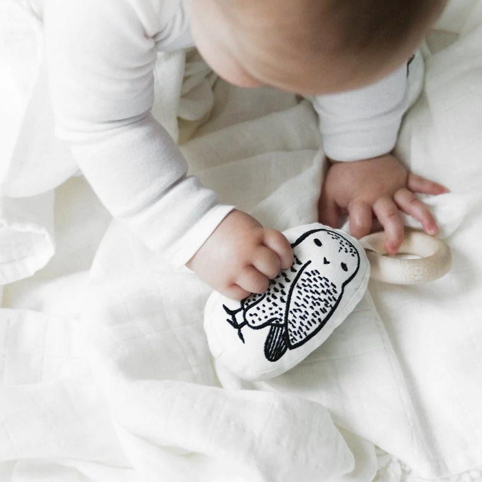 Wee Gallery Organic Teether - Owl
