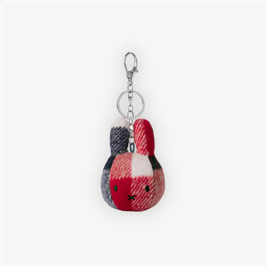 Miffy Keyring - Checkered