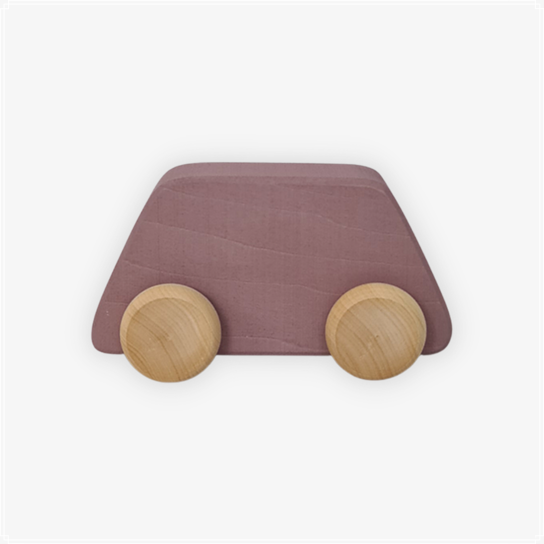 Raduga Grez Wooden Toy Car - Prism Lilac