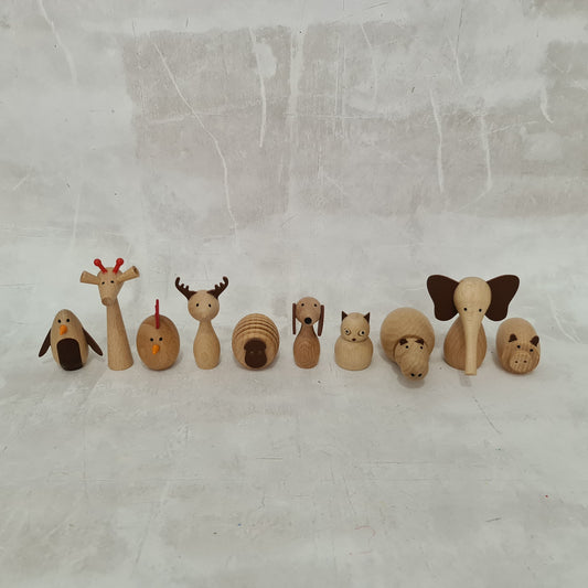 Tickit Education Wooden Animal Friends