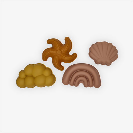 Silicone Beach Bucket Set - Pink