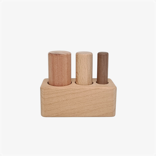 Qtoys Size Discrimination 3 Pole Puzzle