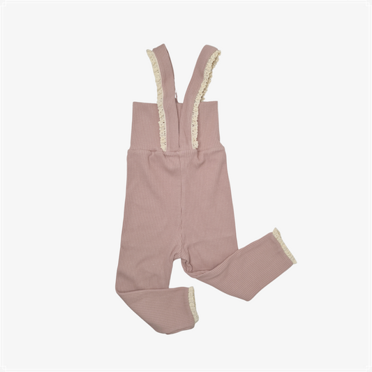 Ribbed Overall Leggings - Musk