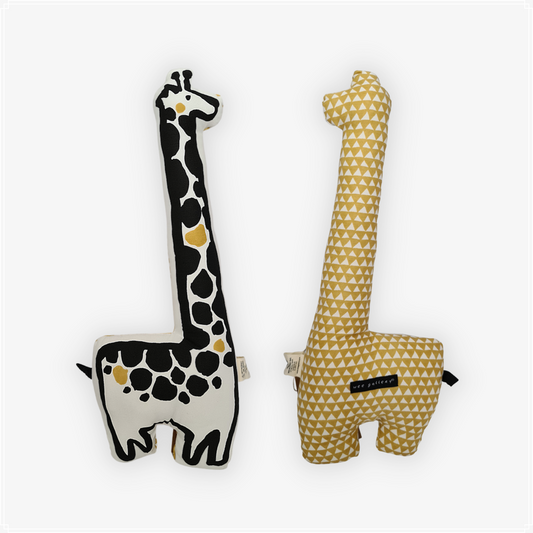 Wee Gallery Nursery Friends Throw Pillow - Giraffe (Medium)