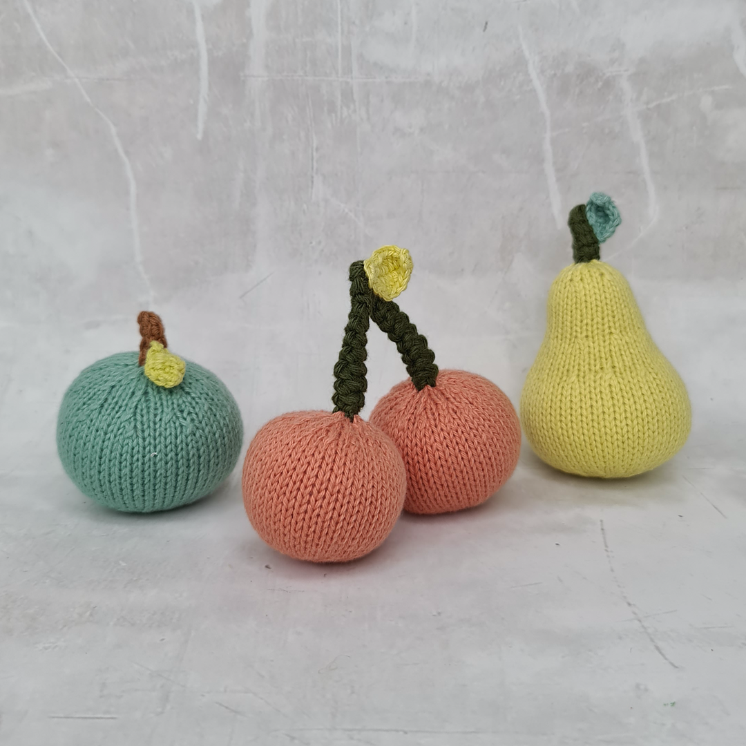 Blabla Kids Fruit Rattle - Pear