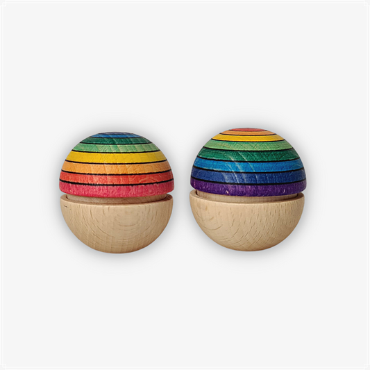 Mader Roly Poly Wiggle Ball Rainbow