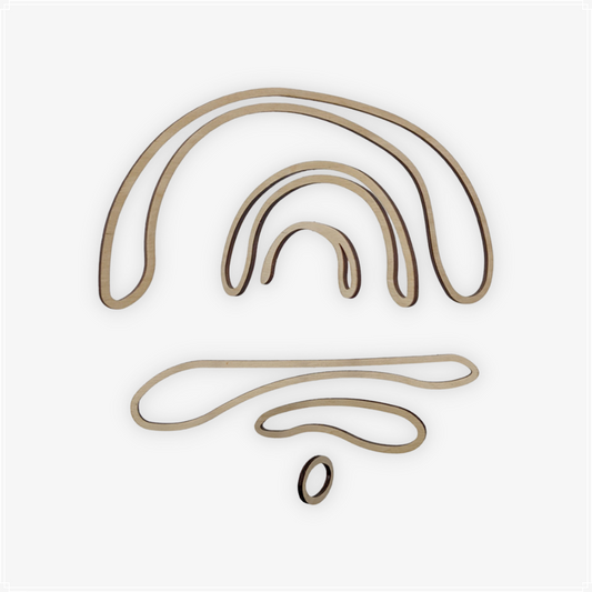 Hanging Mobile - Zen Contour Ash Tree