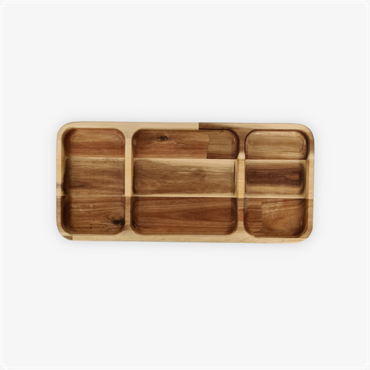 Qtoys Rectangular Divided Tray