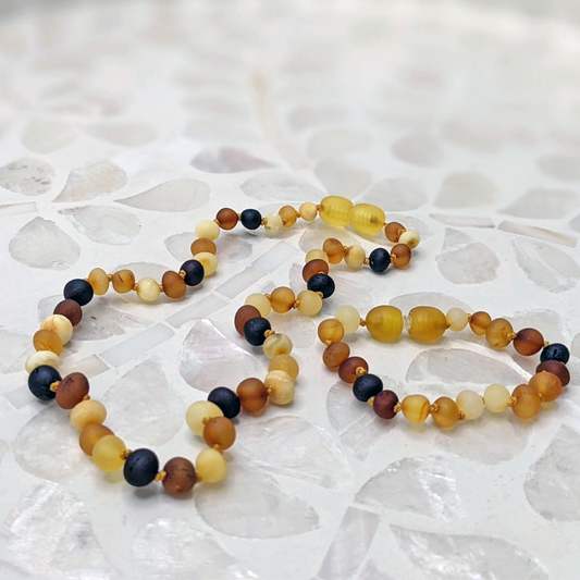 Amber Sol Teething Beads