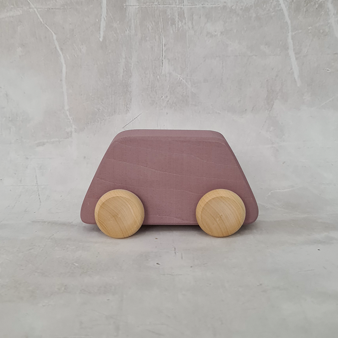 Raduga Grez Wooden Toy Car - Prism Lilac