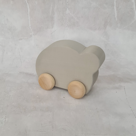 Raduga Grez Wooden Toy Car - Cloud Pearl