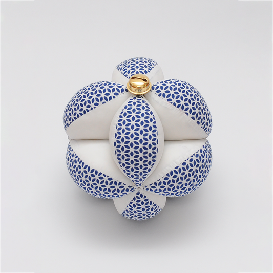 Clutch Ball with Ribbon & Bell