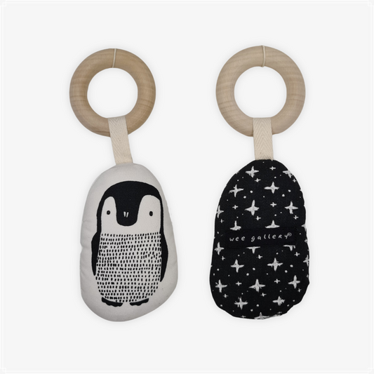 Wee Gallery Organic Teether - Penguin